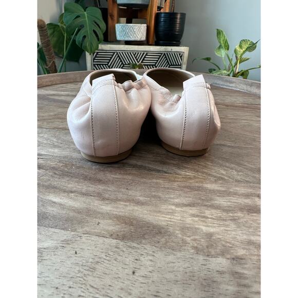 Everlane Italian Leather Pink Round Toe Ballet Flats Blush Pink Sz. 6.5 - Picture 5 of 9